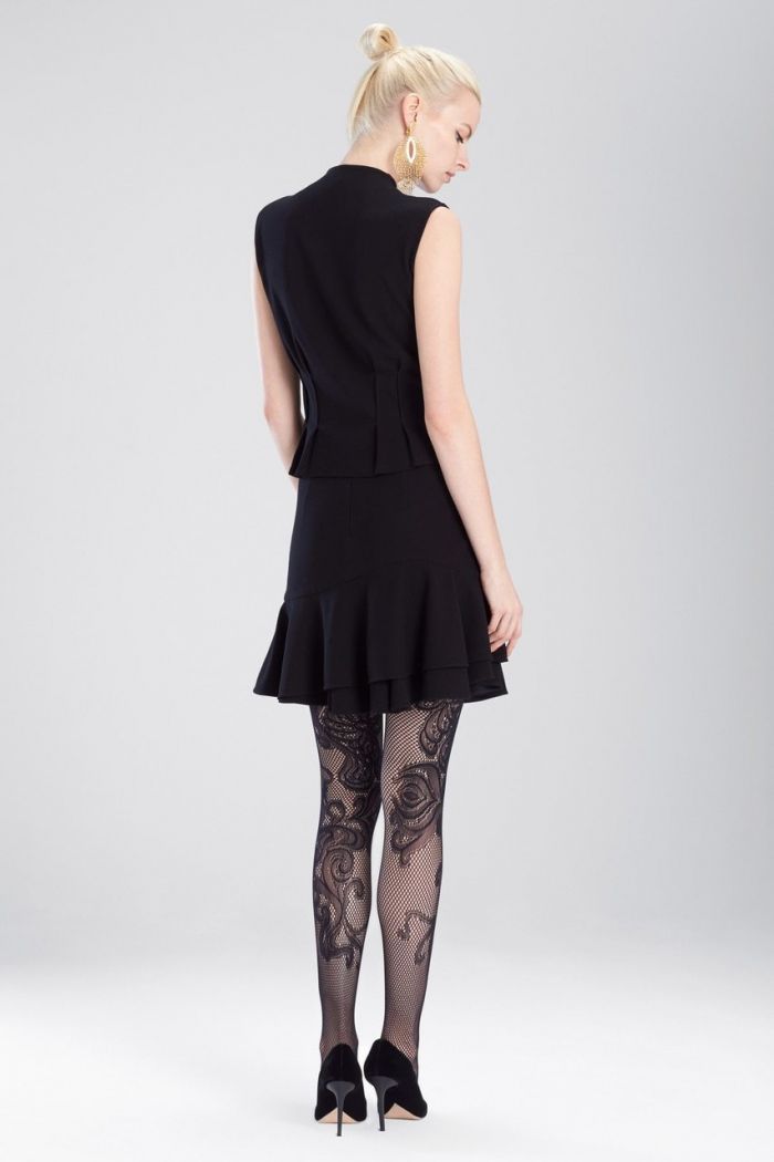 Natori Natori-scroll-net-tights3  Legwear Catalog 2020 | Pantyhose Library